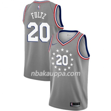 Philadelphia 76ers Markelle Fultz 20 2018-19 Nike City Edition Harmaa Pelipaidat Swingman - Miesten